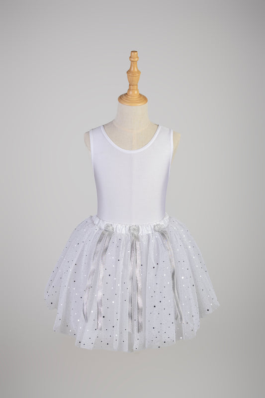 Lily - White Flower Tutu