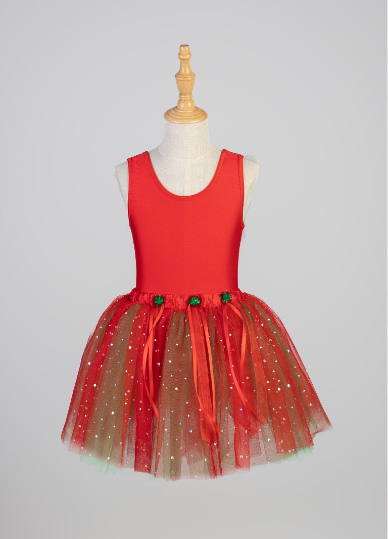 Holly - Red Christmas Tutu