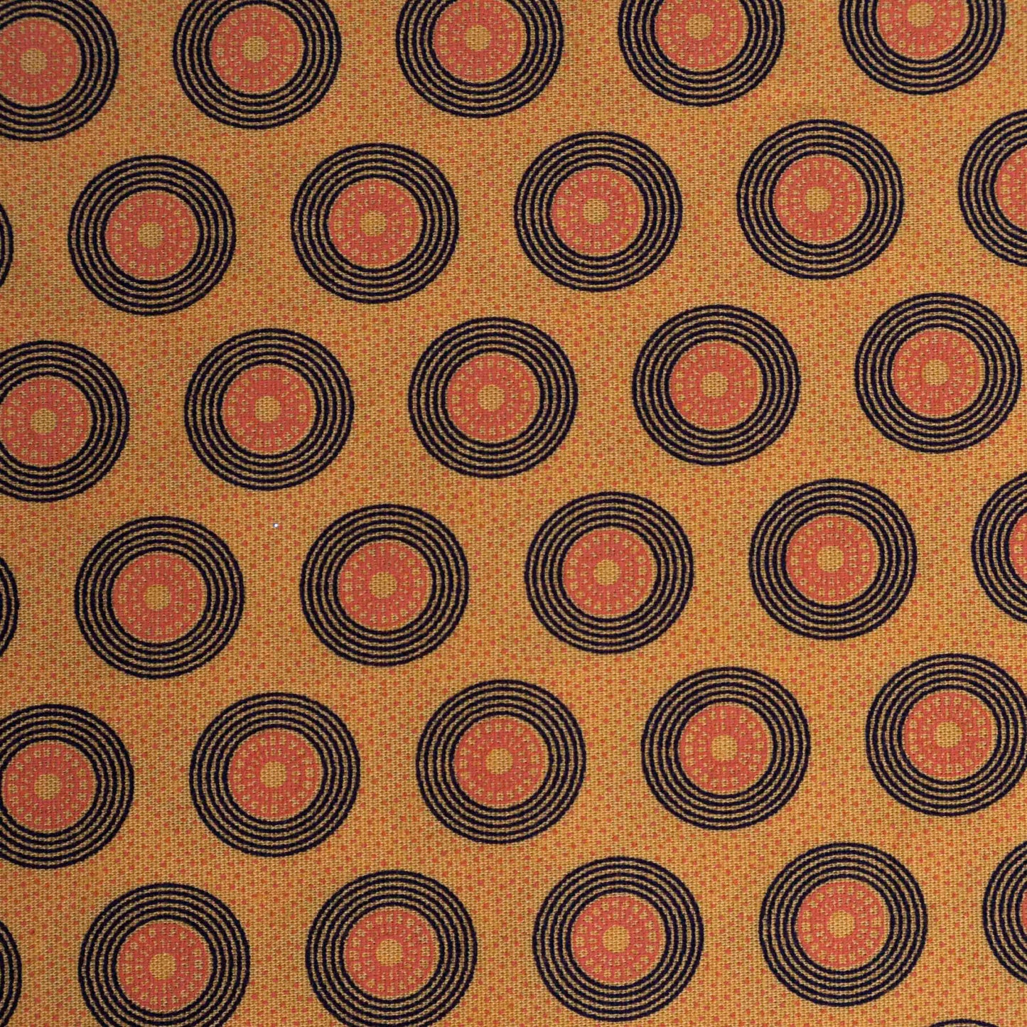 Yellow Shweshwe Pattern 4